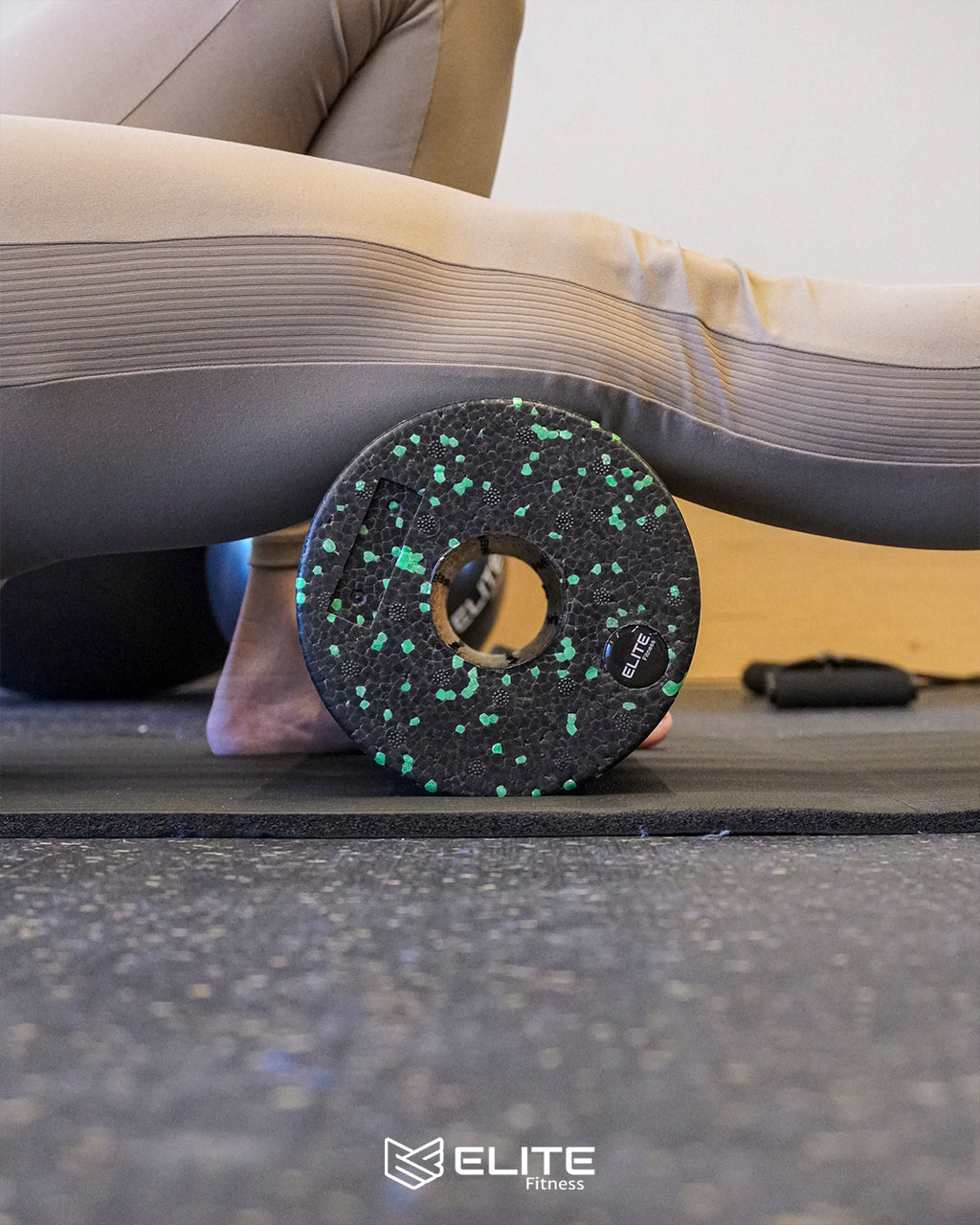 Rodillo de Yoga Foam Roller para Masaje Muscular, Pilates y Recuperación Fitness