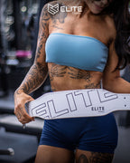 Cinturon de cuero Blanco