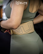 Cinturon de cuero Arena