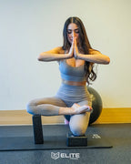 Par De Blocks De Yoga Bloques Con Correa Para Pilates
