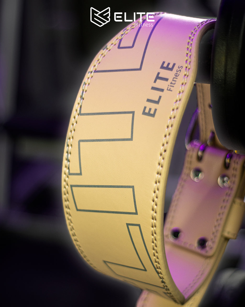 Cinturon de cuero Arena