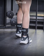 Grilletes de cuero negro ELITE