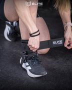 Grilletes de cuero negro ELITE