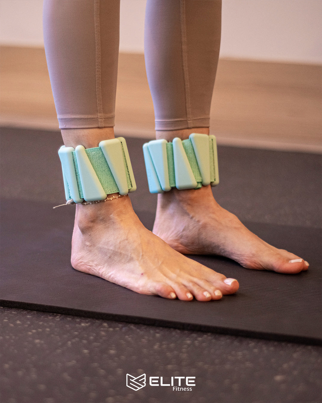 Par de Polainas de 1 lb para Muñecas y Tobillos | Pilates, Yoga y Fitness