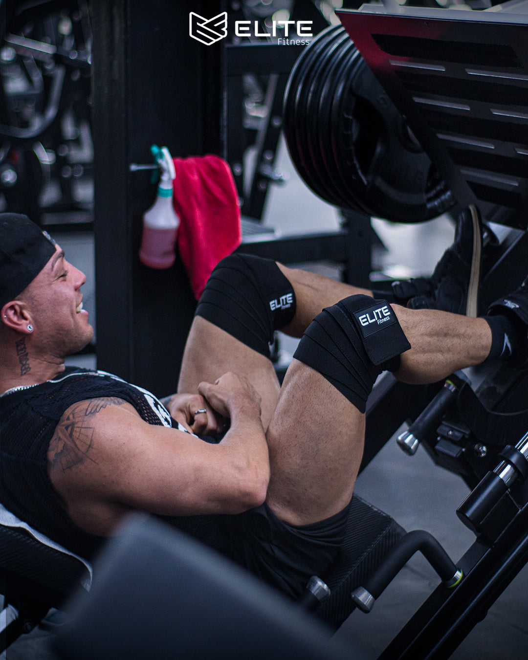 Vendas para rodilla NEGRO