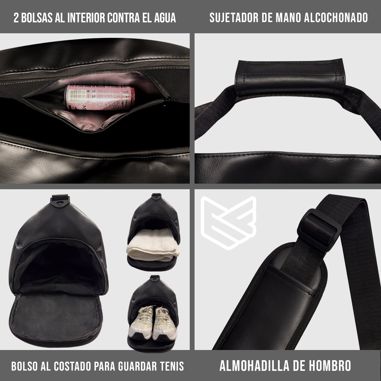 Bolsa para gimnasio con correa para hombro
