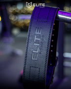 Cinturon de cuero doble costura para gimnasio