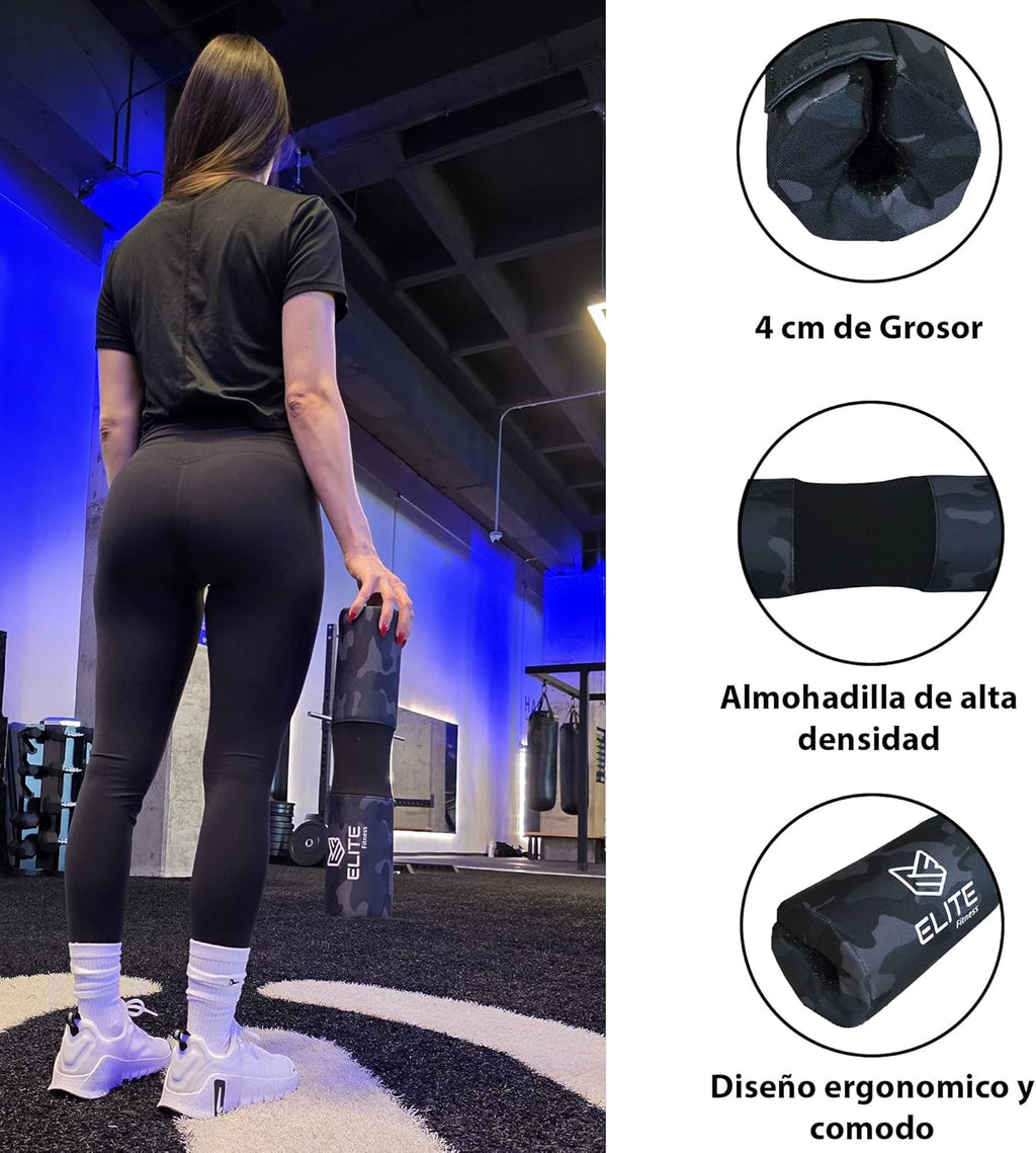 Almohadilla Camuflaje para Barra de Gimnasio ELITE