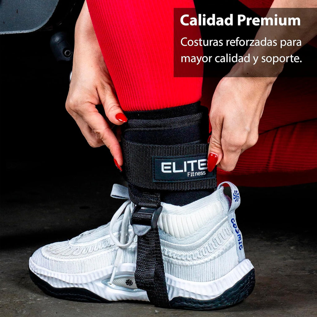 Grilletes premium con talonera Negros