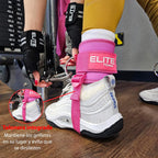 Grilletes premium con talonera Rosas