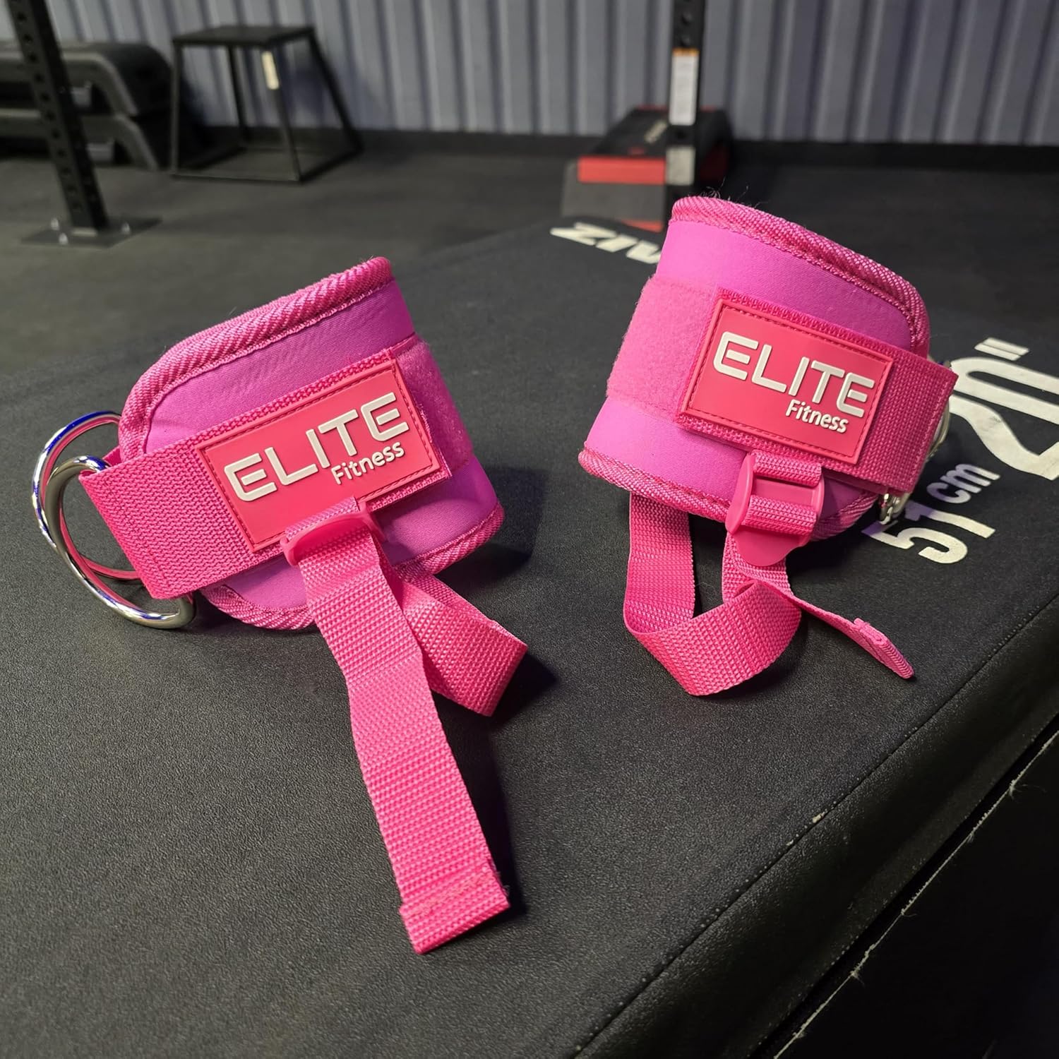 Grilletes premium con talonera Rosas