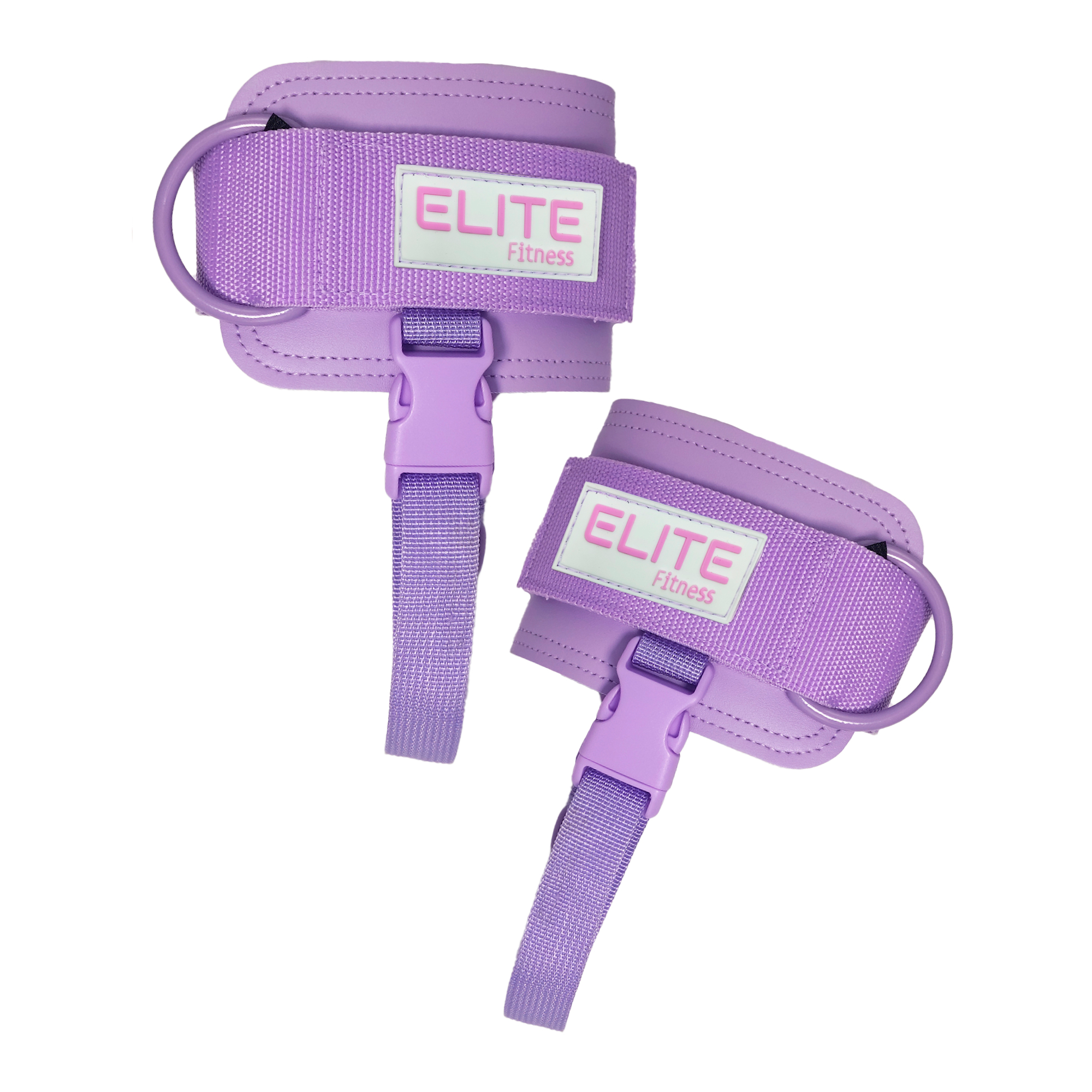 Grilletes de cuero lavanda ELITE