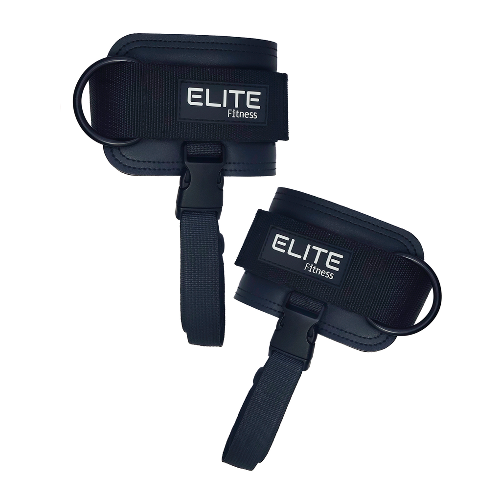 Grilletes de cuero negro ELITE