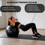 Pelota De Yoga 65cm Para Pilates, Aerobics, Gimnasio, Y Yoga