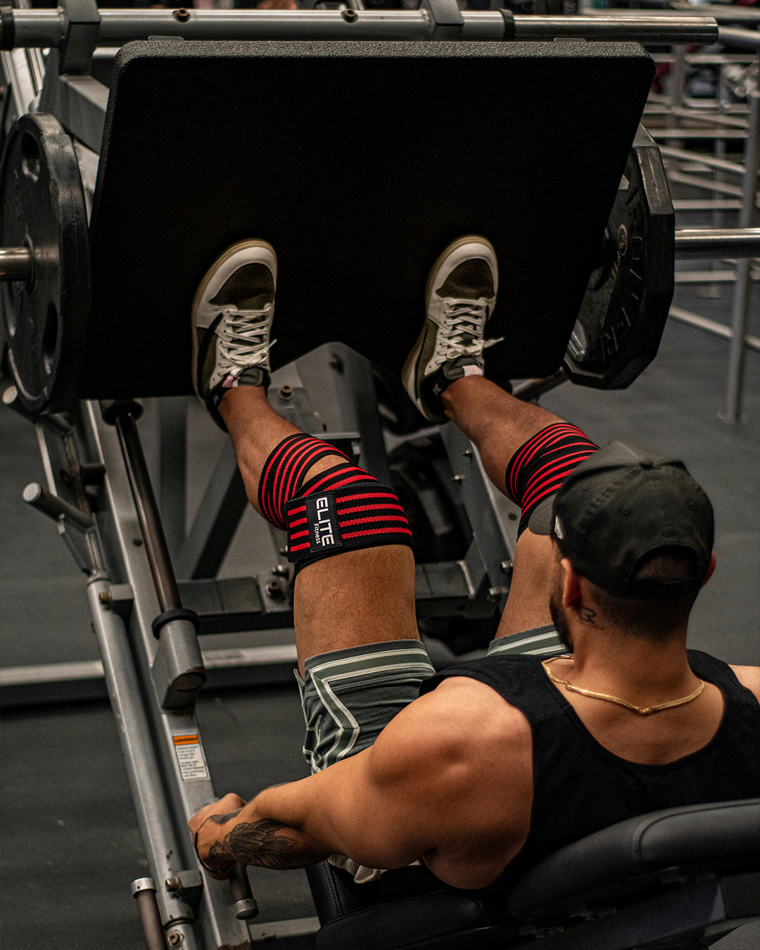Vendas para rodilla ROJO