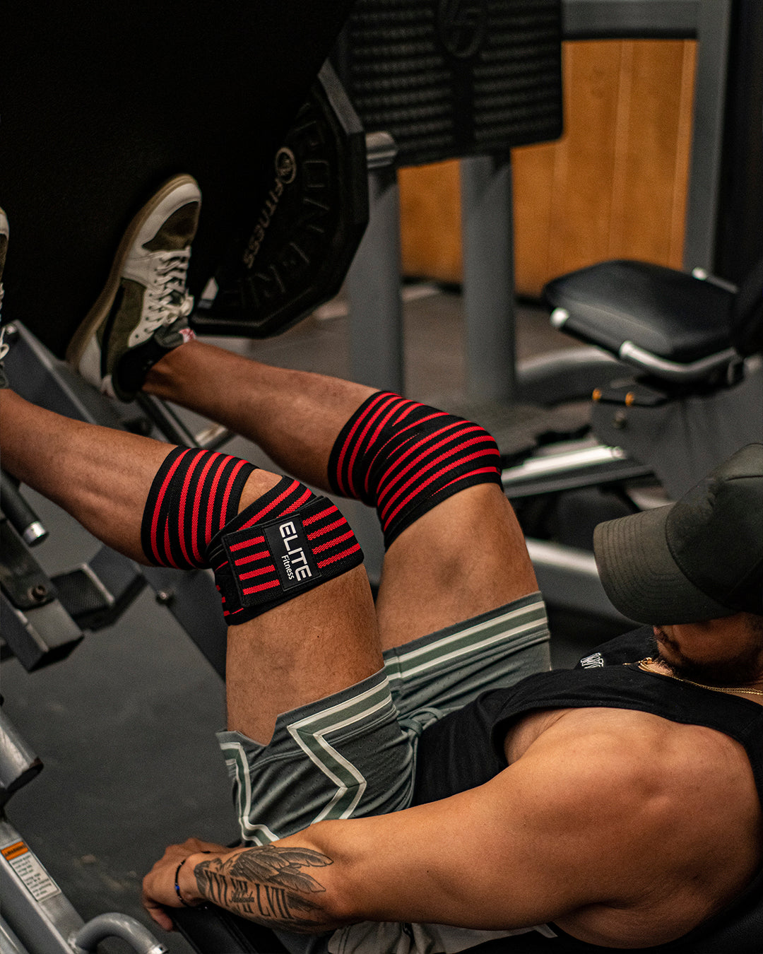 Vendas para rodilla ROJO