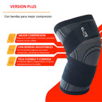 Rodilleras de soporte con vendas ajustables