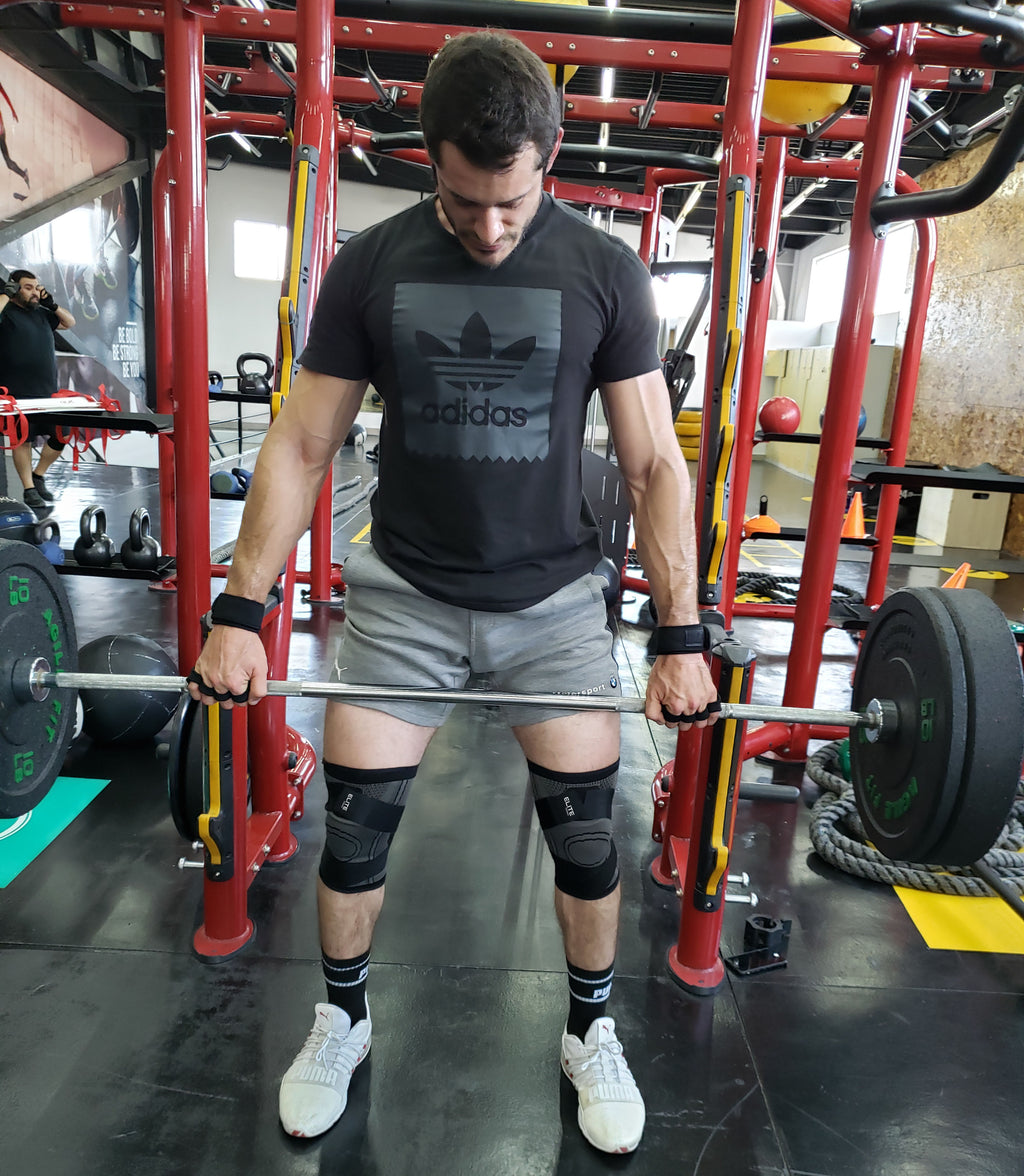 Rodilleras de soporte con vendas ajustables