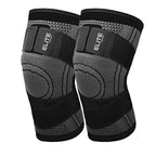 Rodilleras de soporte con vendas ajustables