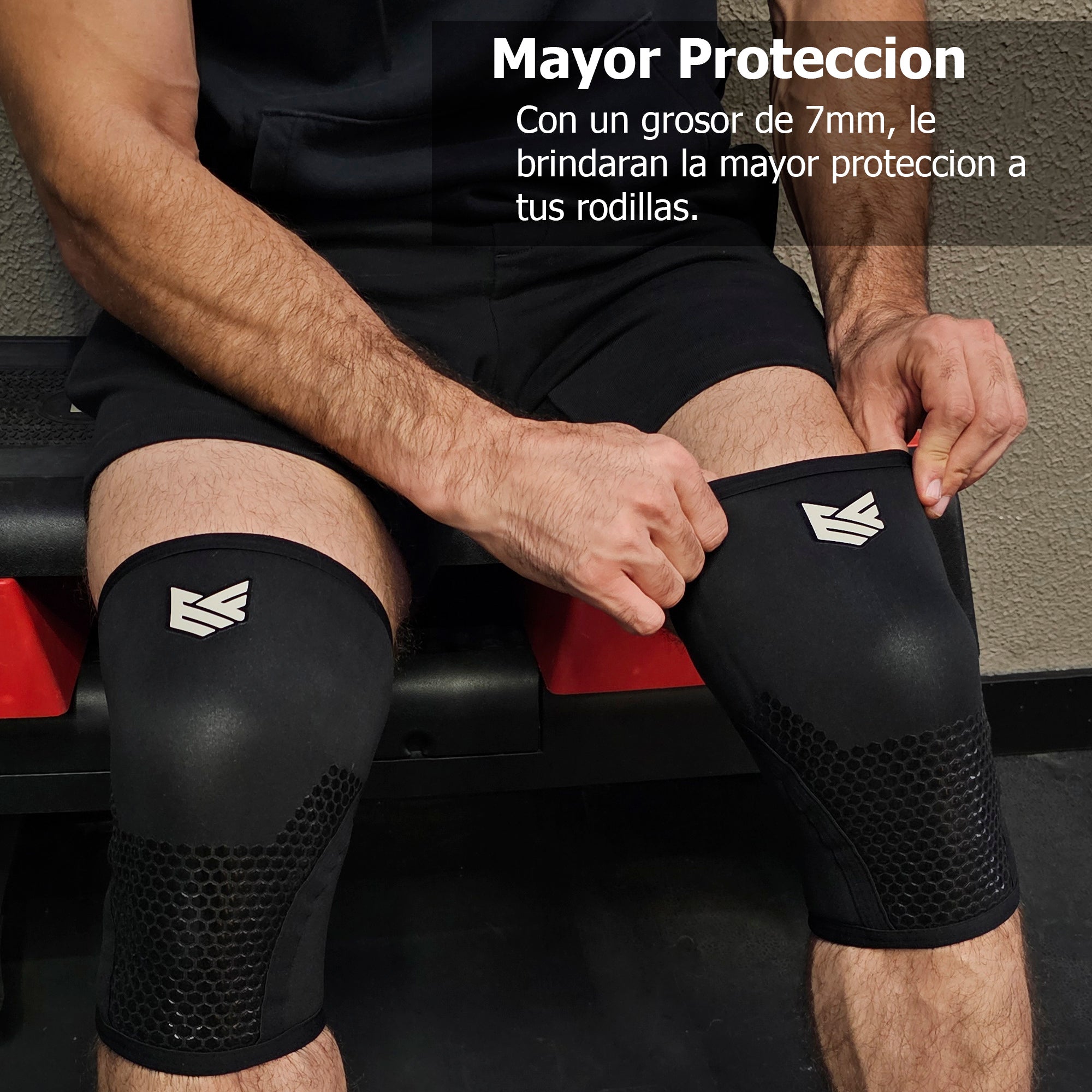 Rodilleras 7mm de neopreno