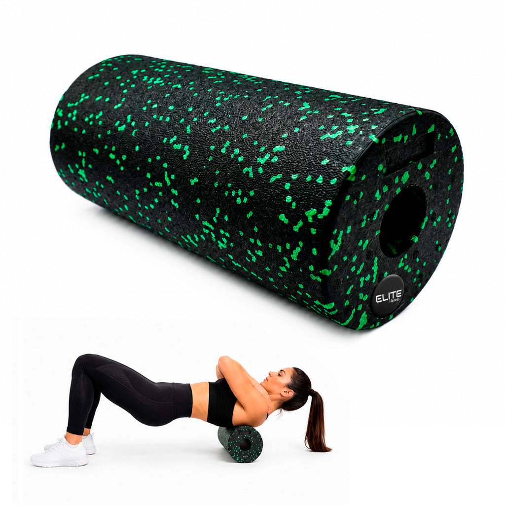 Rodillo de Yoga Foam Roller para Masaje Muscular, Pilates y Recuperación Fitness