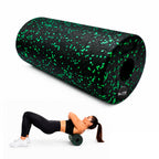Rodillo de Yoga Foam Roller para Masaje Muscular, Pilates y Recuperación Fitness