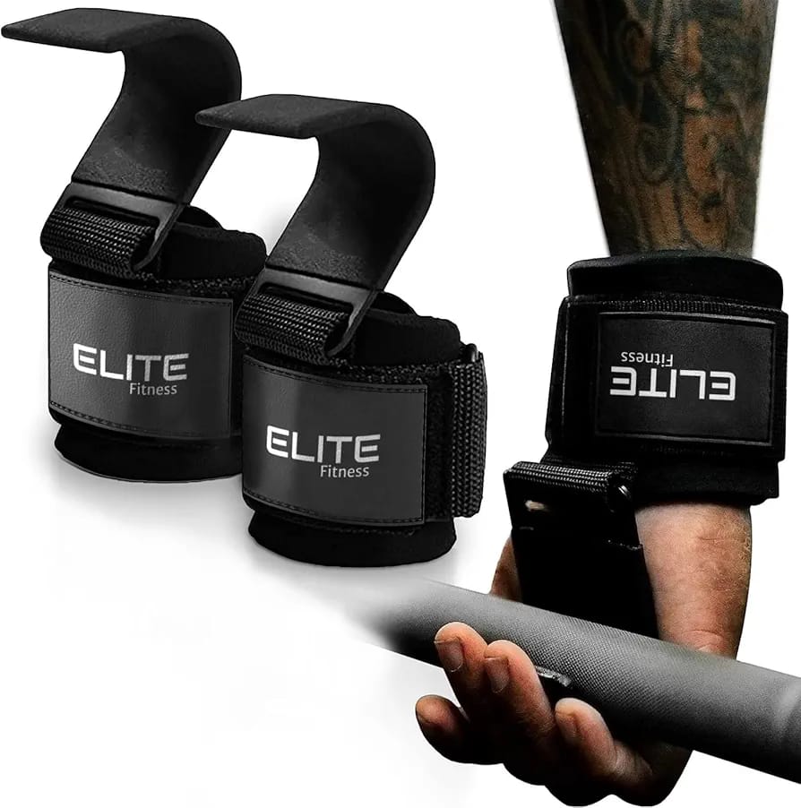 Ganchos para levantamiento de pesas