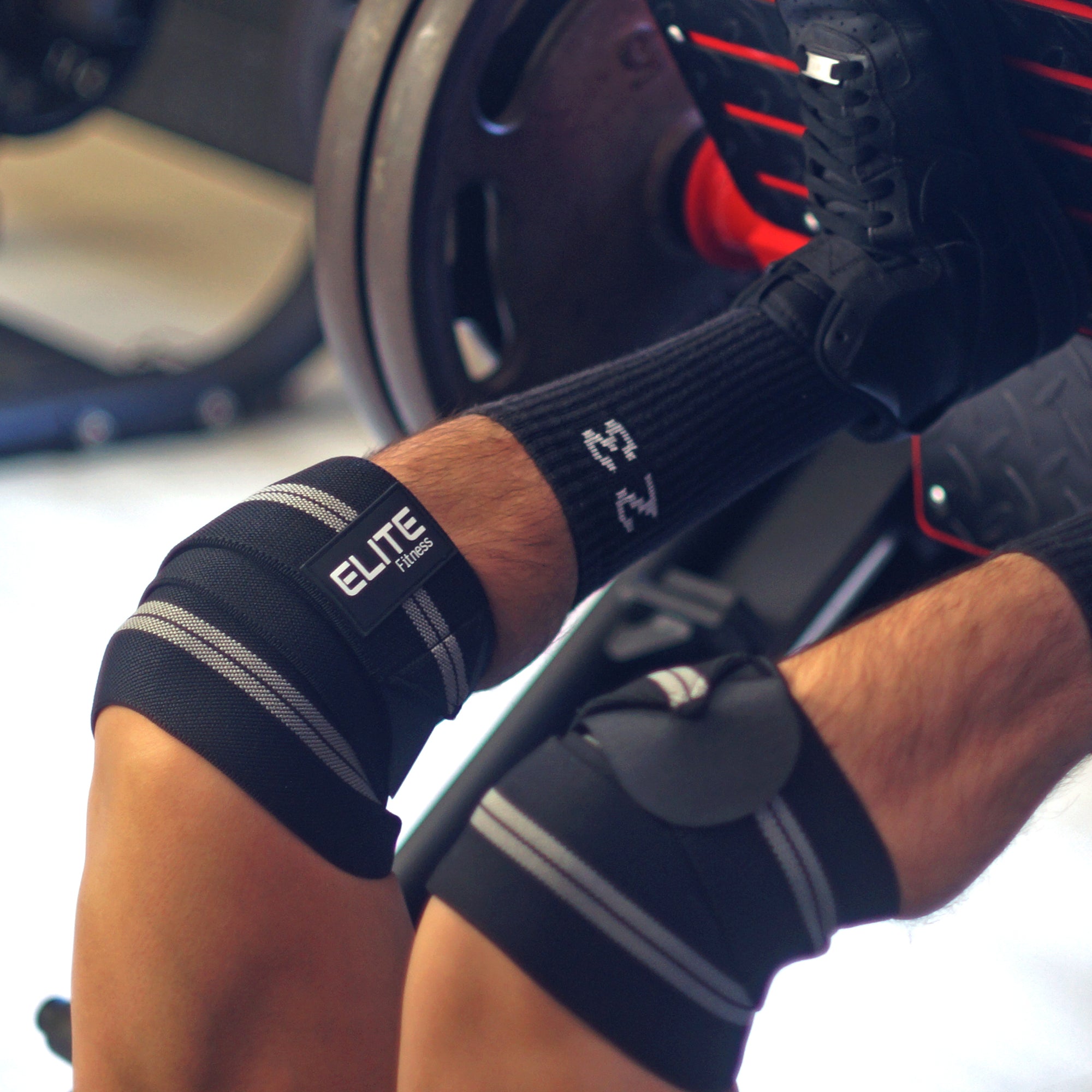 Vendas para rodilla GRIS