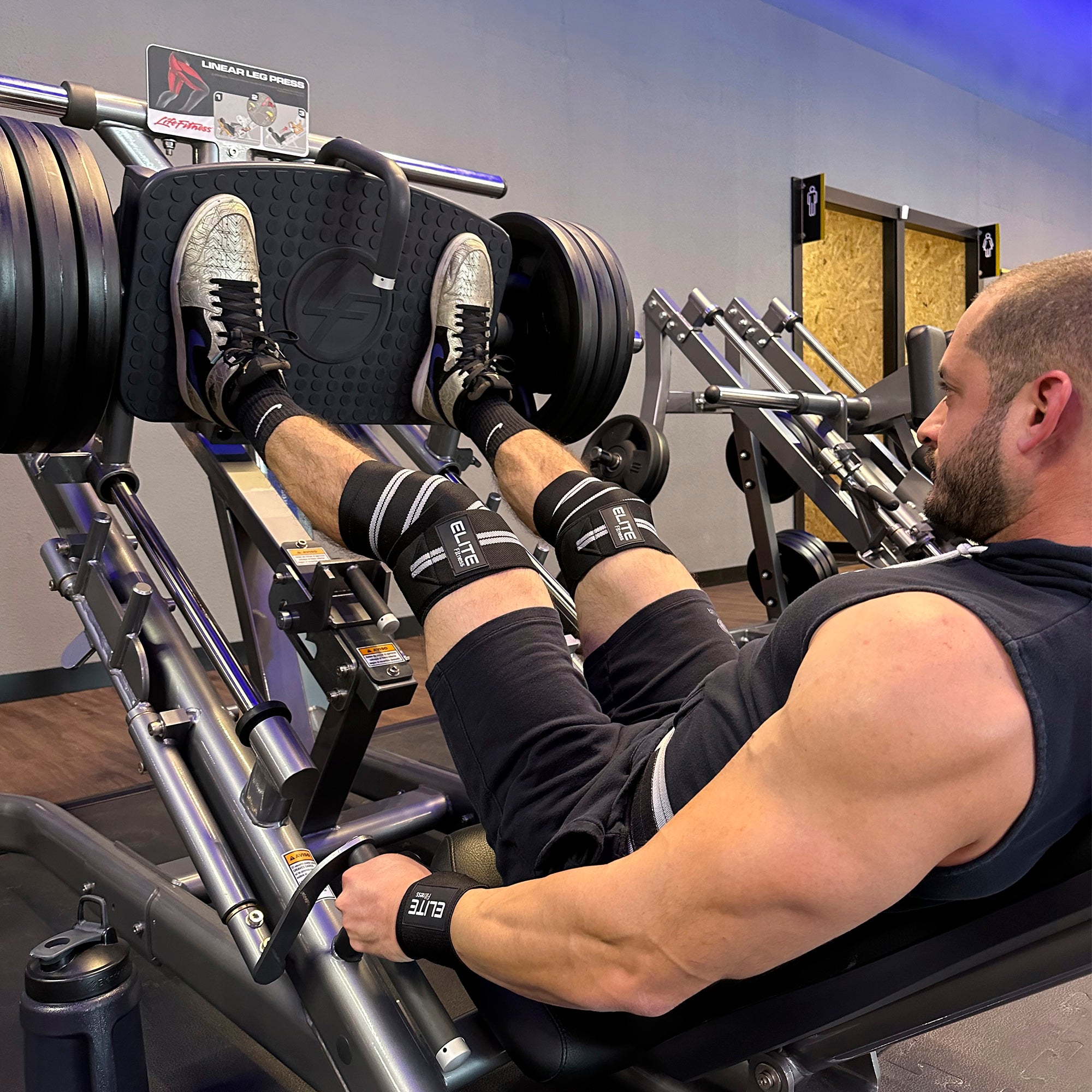 Vendas para rodilla GRIS