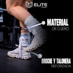 Grilletes de cuero blanco ELITE
