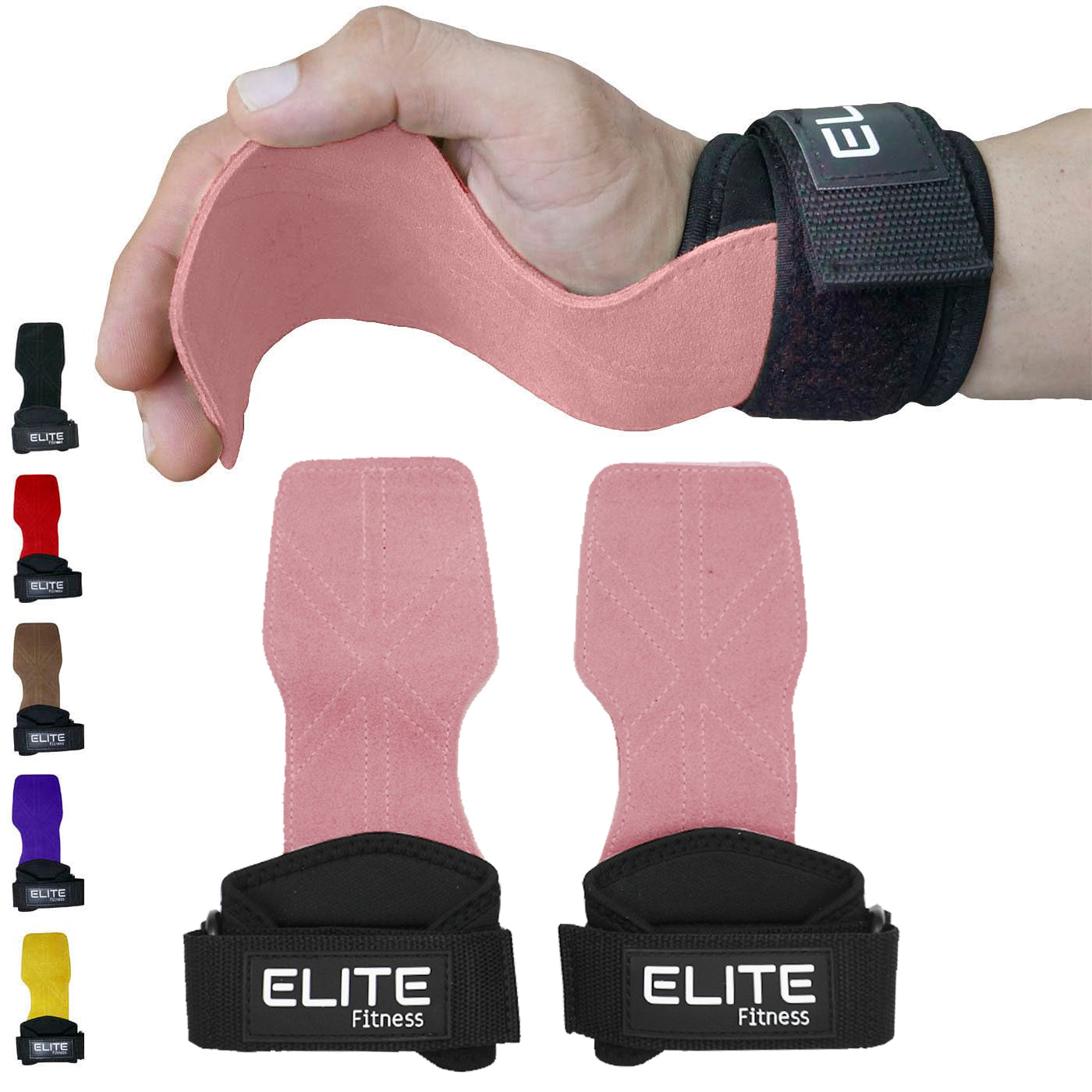Calleras de Cuero Rosa ELITE