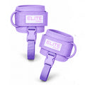 Grilletes de cuero lavanda ELITE