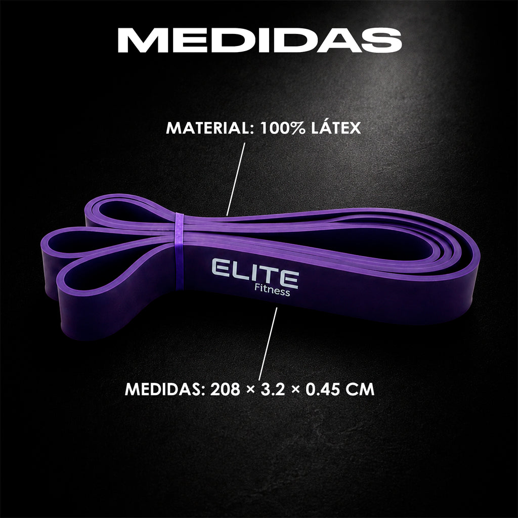 Liga de Resistencia Morada | Banda de Ejercicio para CrossFit y Gym