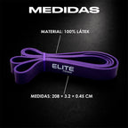 Liga de Resistencia Morada | Banda de Ejercicio para CrossFit y Gym