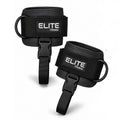 Grilletes de cuero negro ELITE