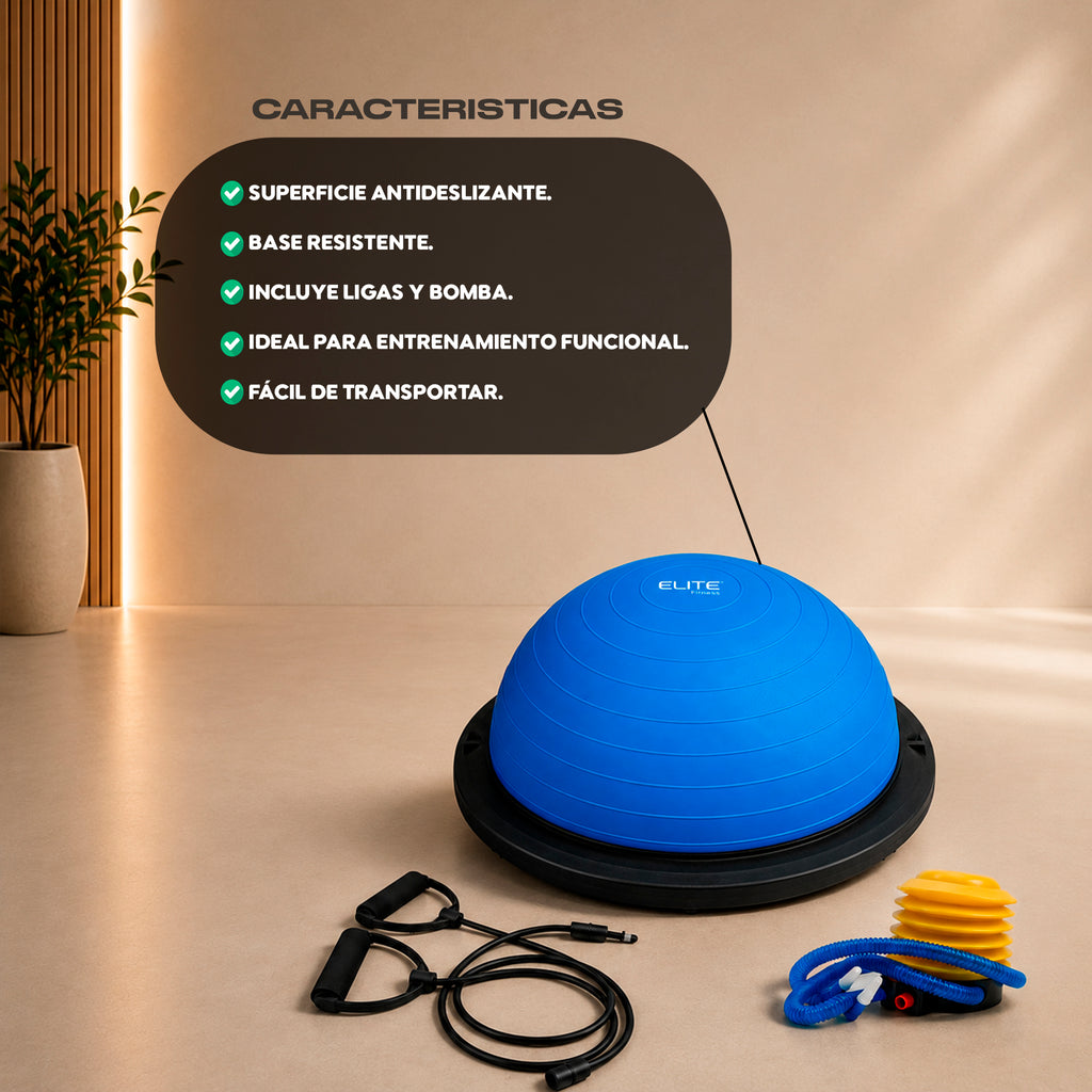 Pelota de Yoga con Base de 46 cm para Pilates