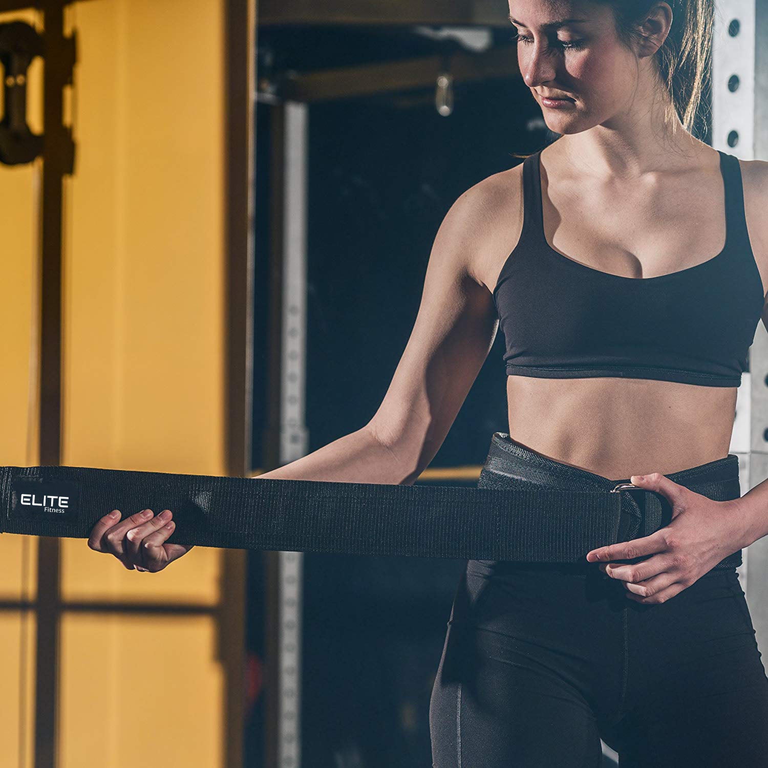 Cinturon para  levantamiento de pesas