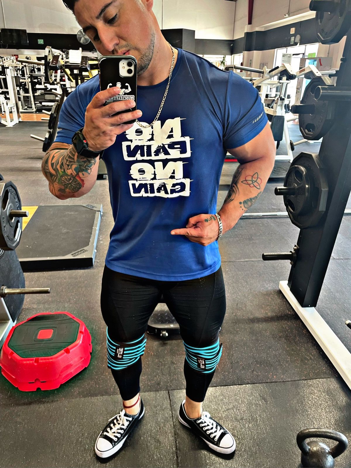 Vendas para rodilla AZUL