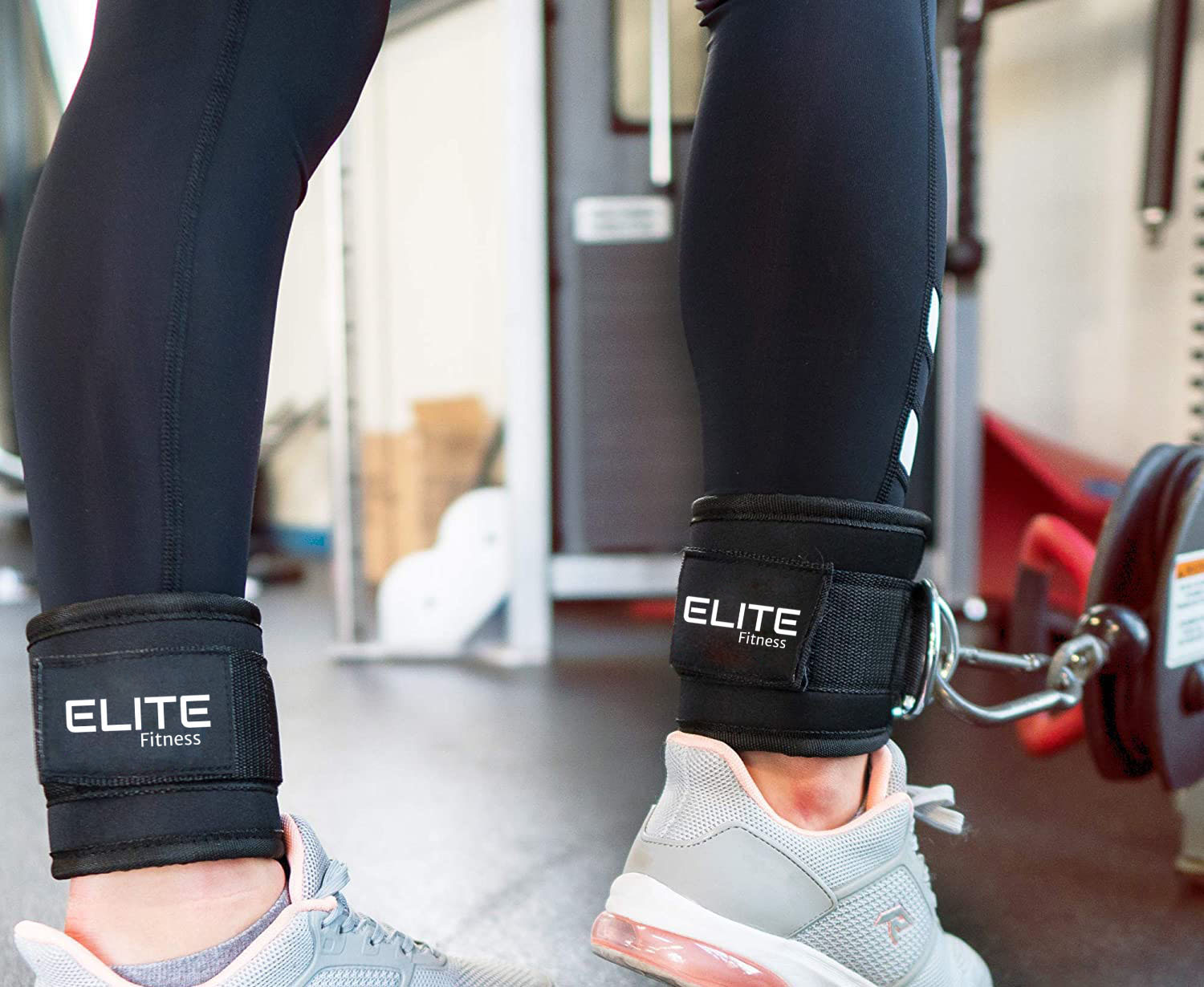 Grilletes para tobillo negros