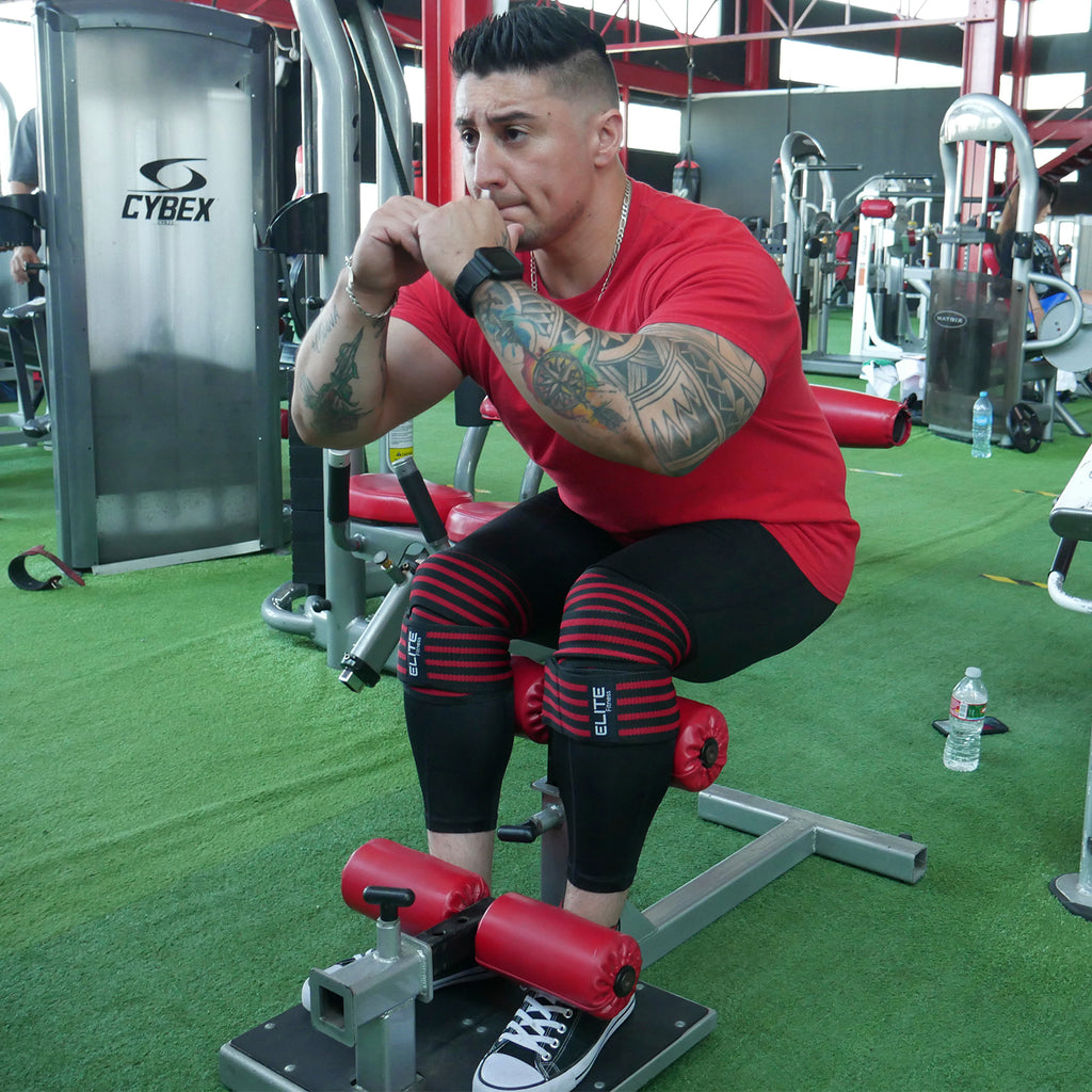 Vendas para rodilla ROJO